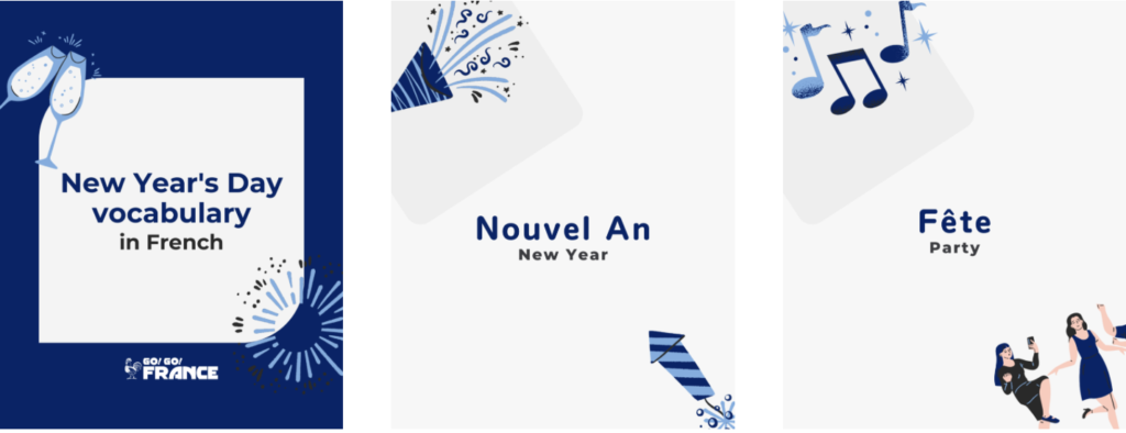 New Year's Eve in france