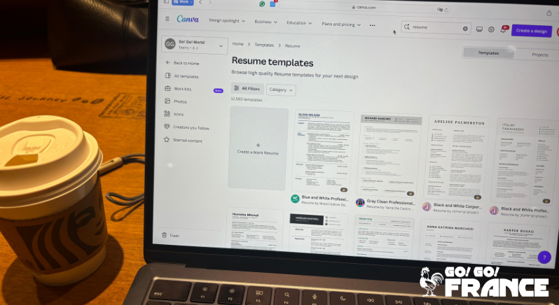 French resume