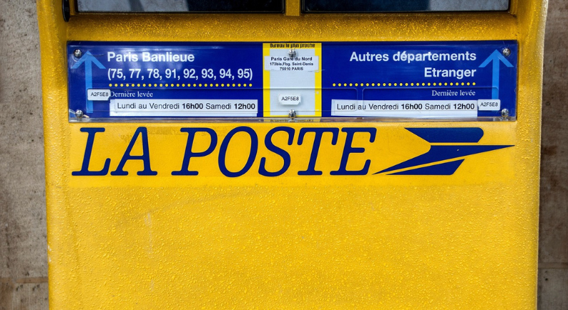 French post office La Poste