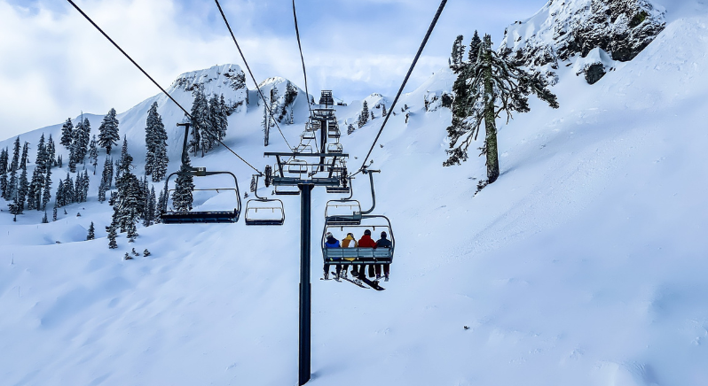 winter activities in france